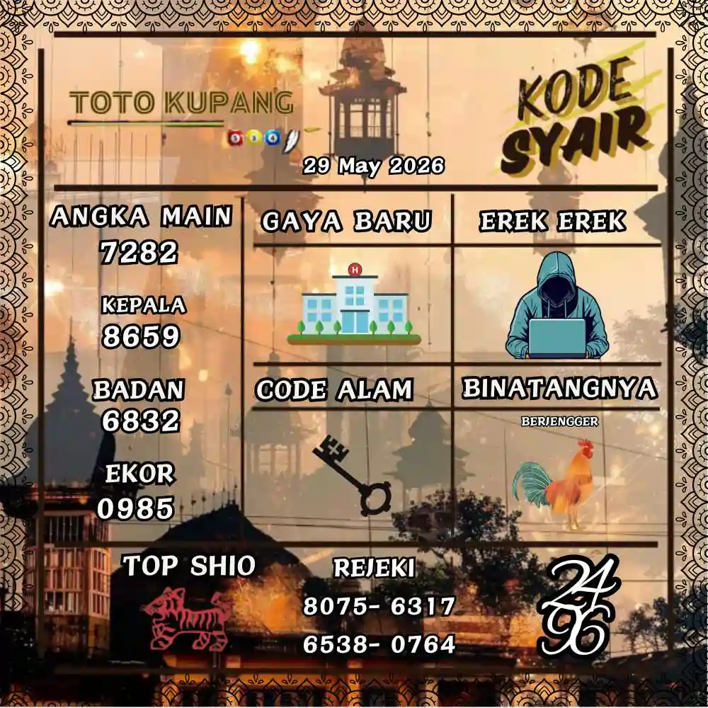 Kode Syair Kupang Pools Mei 2026
