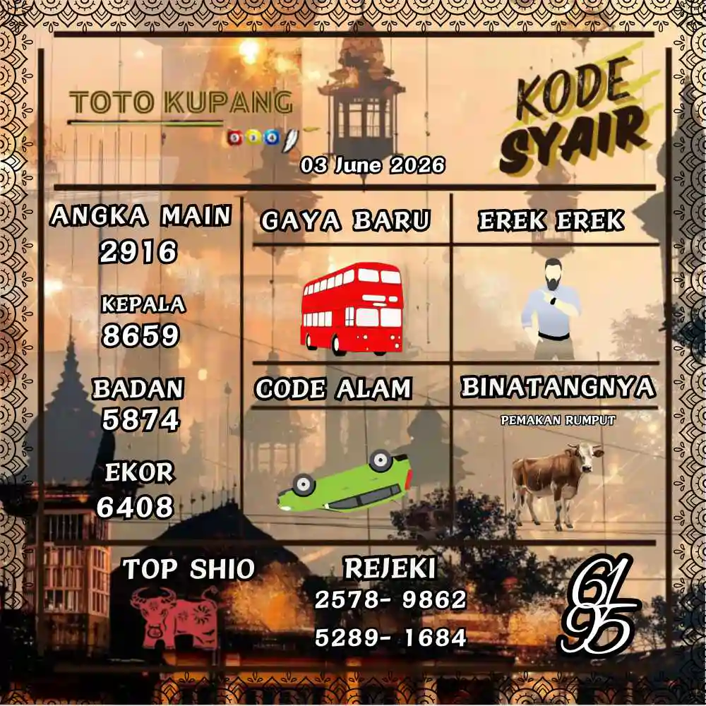 Kode Syair Kupang Pools Juni 2026