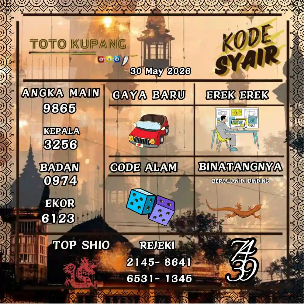 Kode Syair Kupang Pools Mei 2026